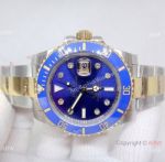 Swiss Quality Replica Rolex Submariner Two Tone Diamond Watch B+